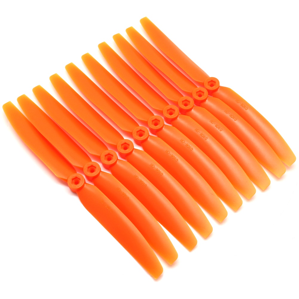 Set 10 Cánh Quạt GWS 5pk DD Flyer 10X6 C BS1V EP-1060 9050 8060 8040 7035 6030 5030 Cho Máy Bay Điều Khiển Từ Xa
