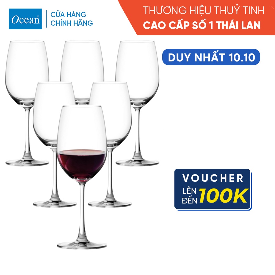 Bộ 6 ly rượu Madison Red Wine 425ml