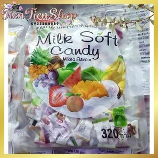 Kẹo dẻo thái lan milk soft candy 320 gam