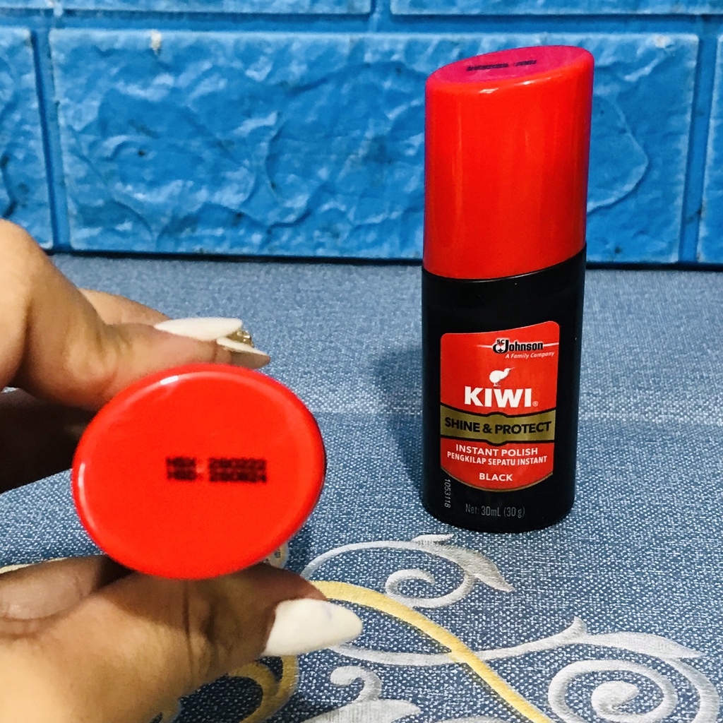 Xi Bóng Nước Kiwi Màu Đen - Nâu 30ml