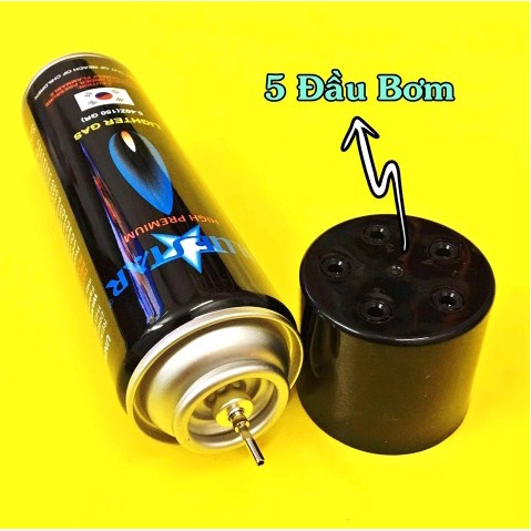 𝐵𝑖̀𝑛ℎ 𝑔𝑎𝑠 𝑏𝑜̛𝑚 𝑏𝑎̣̂𝑡-𝑙𝑢̛̉𝑎-ℎ𝑜̣̂𝑝-𝑞𝑢𝑒̣𝑡 Blue Hàn Quốc kèm 5 đầu bơm chính hãng
