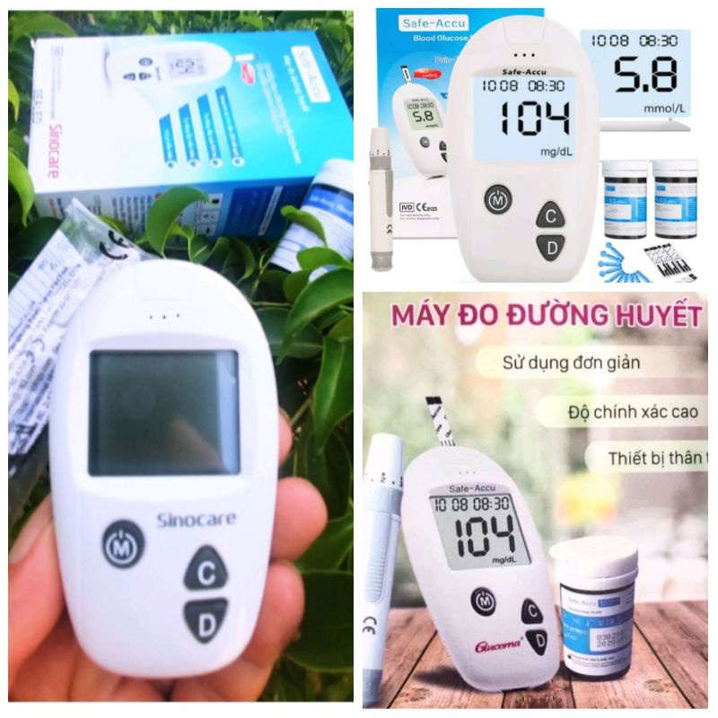 MÁY ĐO KIỂM TRA LẤY MẪU KẾT QUẢ TIỂU ĐƯỜNG ĐƯỜNG HUYẾT THÔNG MINH LOẠI TỐT