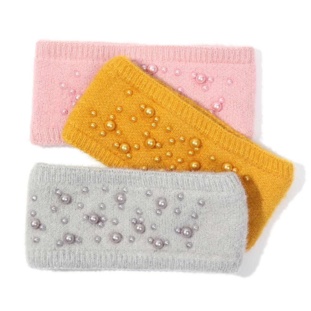 SUMU Băng Đô Cài Tóc Bản Rộng Giữ Ấm Mùa Đông