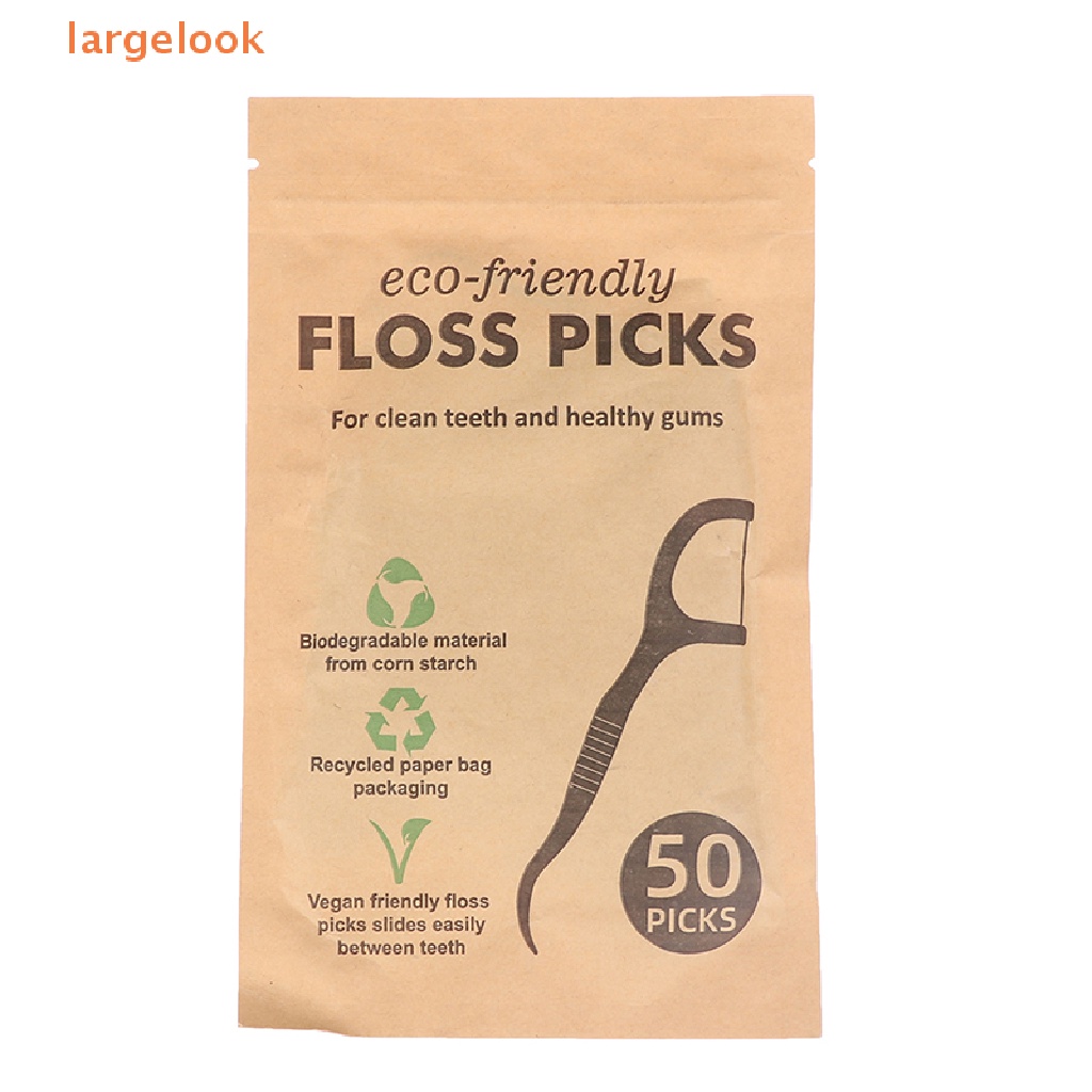 Bộ 50 Tăm Xỉa Răng Thân Thiện Với Môi Trường