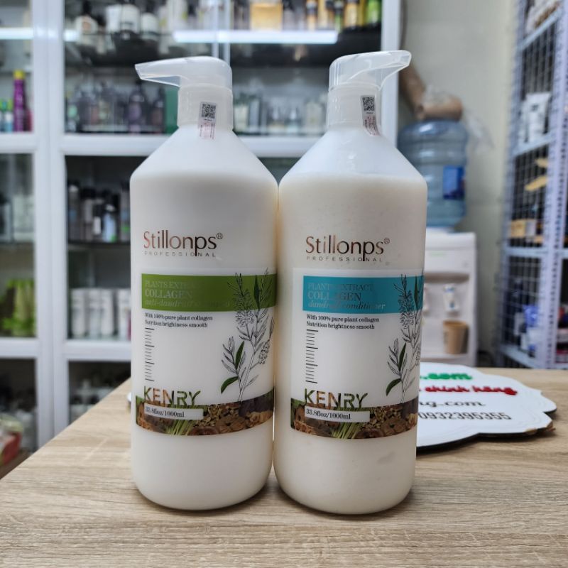 Dầu gội xả dưỡng sinh ngăn ngừa gàu Kenry Stillonps 500ml - 1000ml