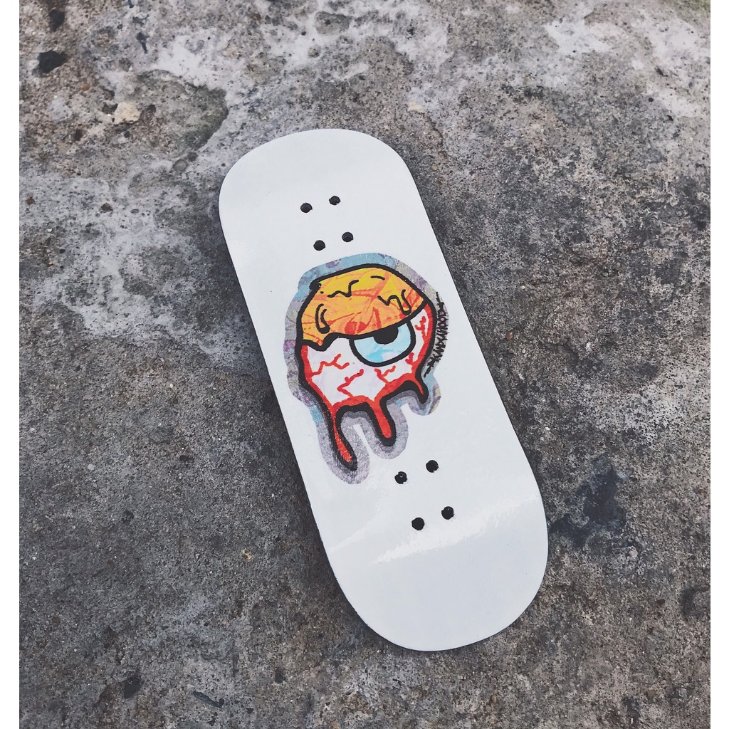 Ván trượt tay Logo Kanxahood #1 - Pro Fingerboard Deck (chỉ riêng mặt gỗ + foamtape)