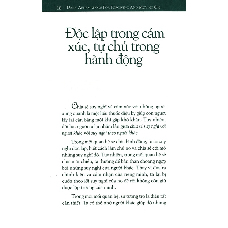 Sách Quên hôm qua, Sống cho ngày mai First News - FIN