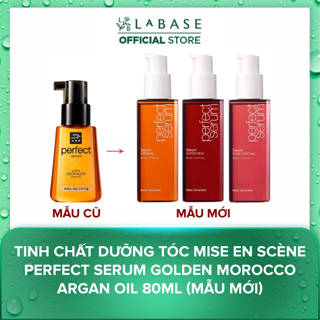 Tinh chất dưỡng tóc Mise En Scène Perfect Serum Golden Morocco Argan Oil 80ml ( mẫu mới)