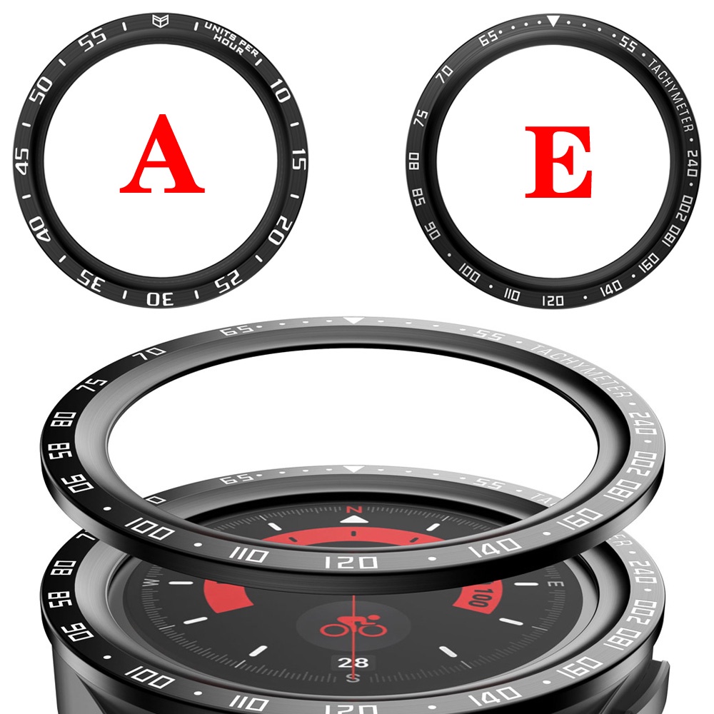 Khung Viền Bảo Vệ Bằng Thép Không Gỉ Cho Đồng Hồ Samsung galaxy watch 5 pro 45mm