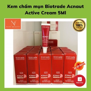 Kem chấm mụn Biotrade Acnaut Active Cream Mini size 5ml