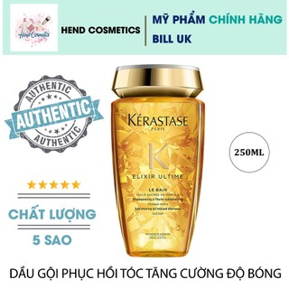 Dầu gội phục hồi tóc Kerastase Elixir Ultime Le Bain Shampoo 250ml