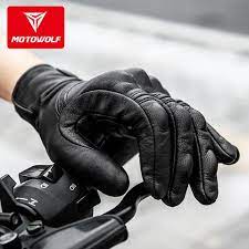 Găng tay da cao cấp MOTOWOLF MDL0303 Chống thấm nước