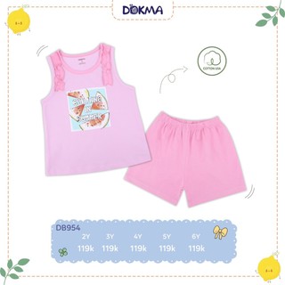 Bộ ba lỗ bé gái Dokma (2-6T) DBD3-DB954
