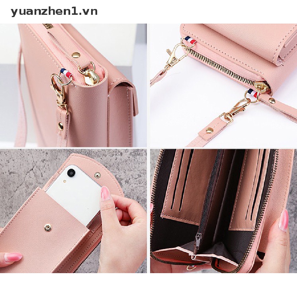 Zheng Mới Túi Đeo Chéo Mini Đựng Điện Thoại Chạm Màn Hình Cảm Ứng Thời Trang Phong Cách Hàn Quốc Dành Cho Bạn Gái Mặc Hàng Ngày VN