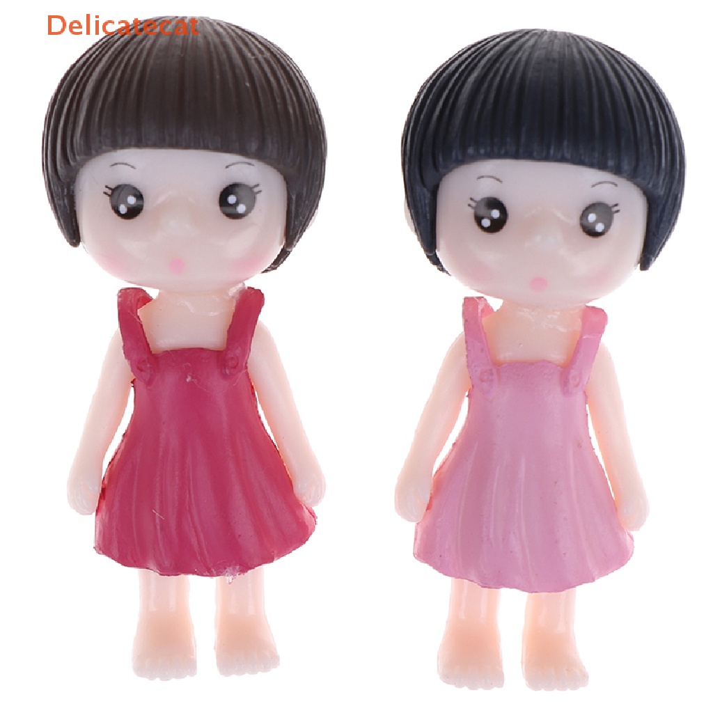 2 Tượng Trang Trí Mini Xinh Xắn Cho Nhà Búp Bê