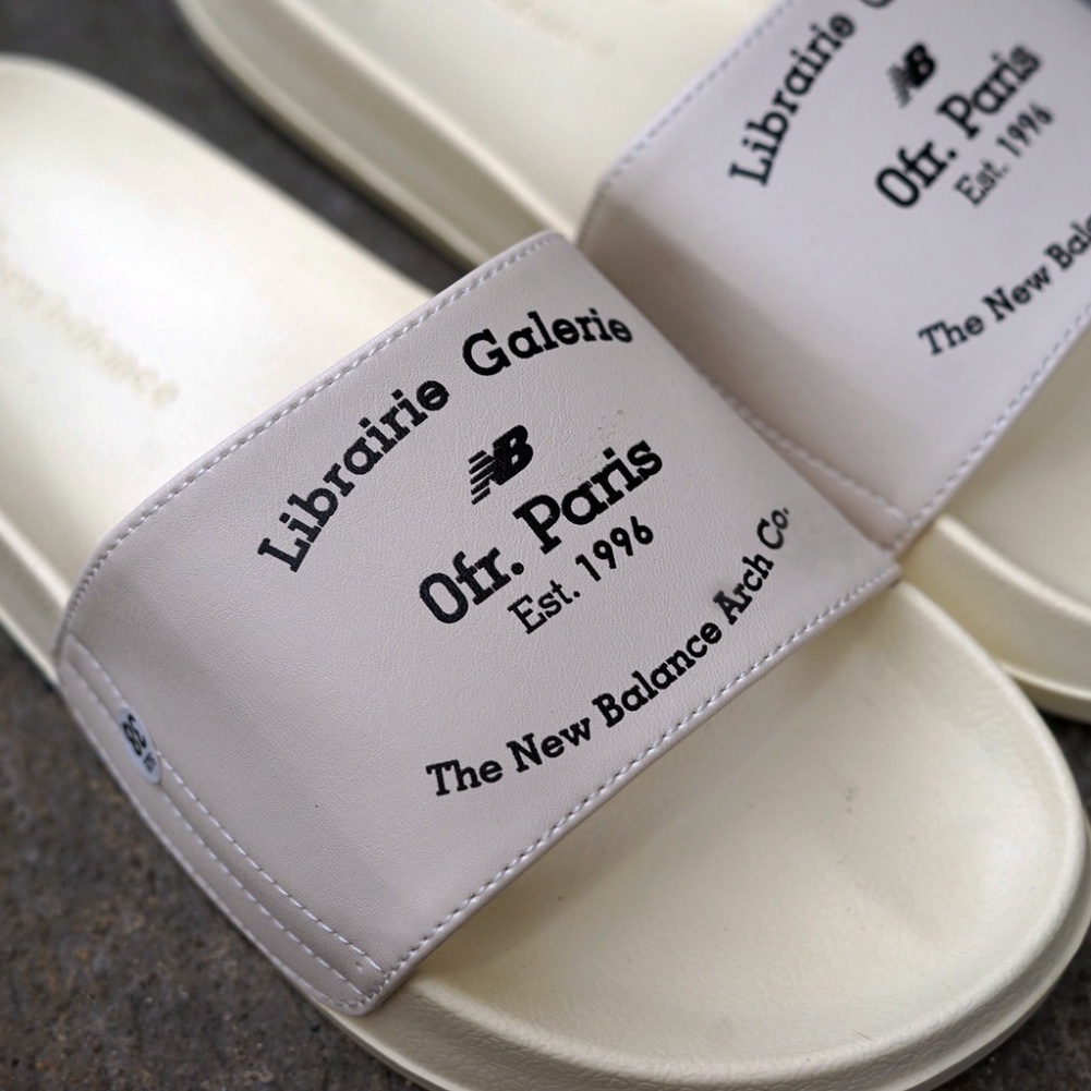 Dép quai nagng NEW BALANCE X PARIS, kiểu dáng đơn giản, mang êm chân, chất đế siêu nhẹ, hỗ trợ đổi size