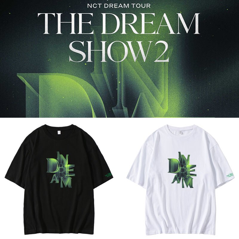 ÁO THUN Kpop NCT DREAM TOUR Giấc Mơ SHOW2 Thun Nam/Nữ Ngắn Tay Kpop