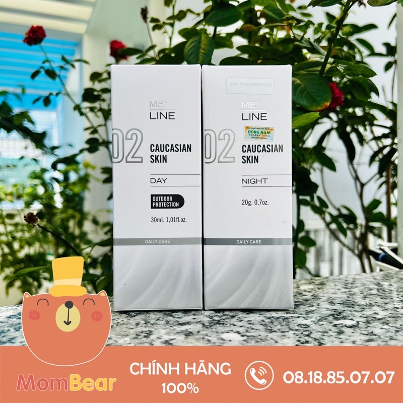 Meline 02 Caucasian Skin Day & Night Innoaesthetics - Huyết thanh giảm thâm sạm 20 ml