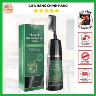 Dầu Gội Phủ Bạc Laco Black Hair 200ml giúp tóc đen tự tin sau 9 phút