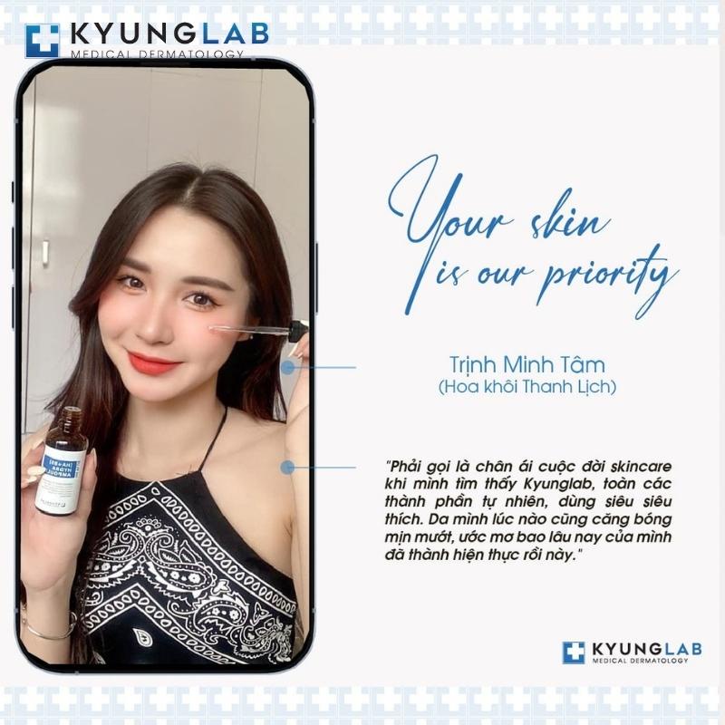 Serum Kyunglab HA B5 , Serum HA+B5 Kyung Lab giúp căng bóng da tức thì cải thiện tình trạng da khô, làm đều màu da