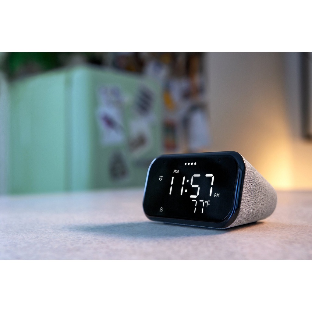Lenono Smart Clock Essential - Đồng hồ thông minh tích hợp Google Assistant
