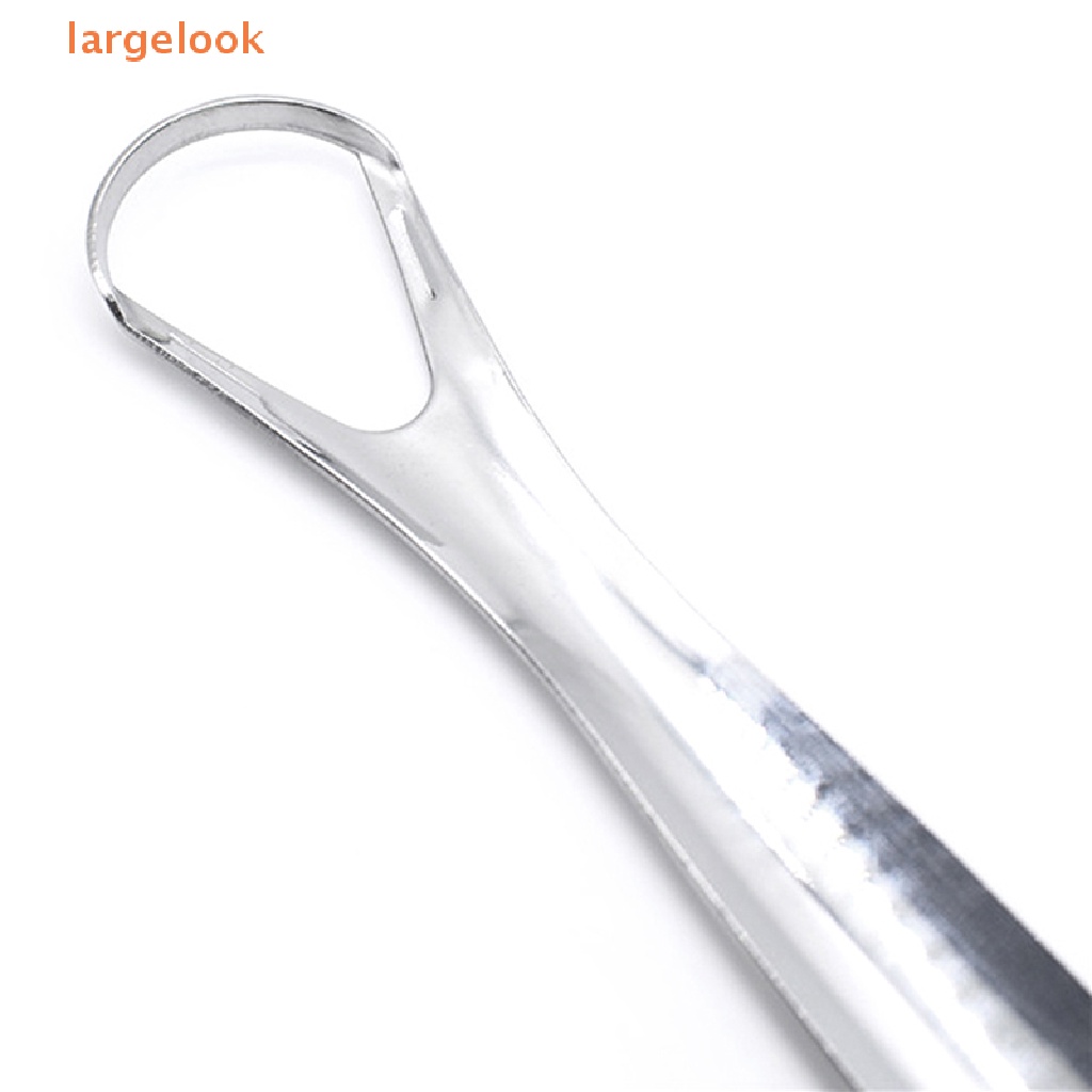 Set 2 Dụng Cụ Nạo Lưỡi Bằng Thép Không Gỉ Chất Lượng Cao