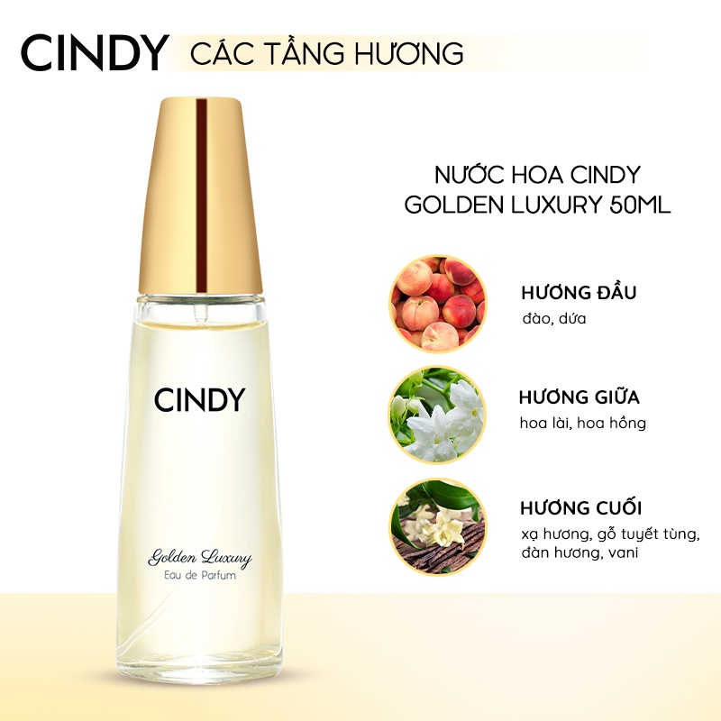 Combo 2 Nước hoa Cindy 50ml/chai