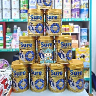 Sữa bột Vinamilk Sure Prevent Gold 900g dinh dưỡng cho người lớn tuổi Bố Honey