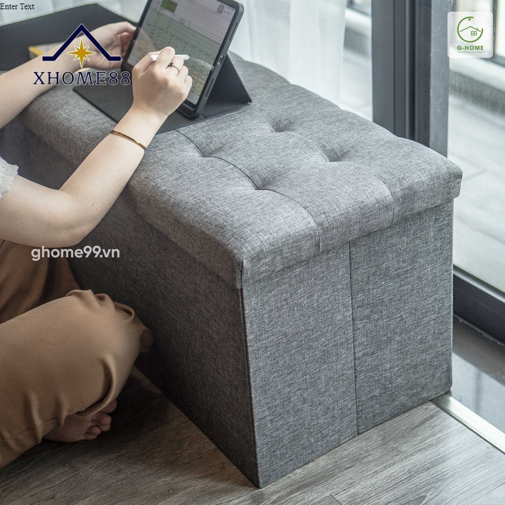 Hộp vải đựng đồ kiếm ghế ngồi đa năng gấp gọn