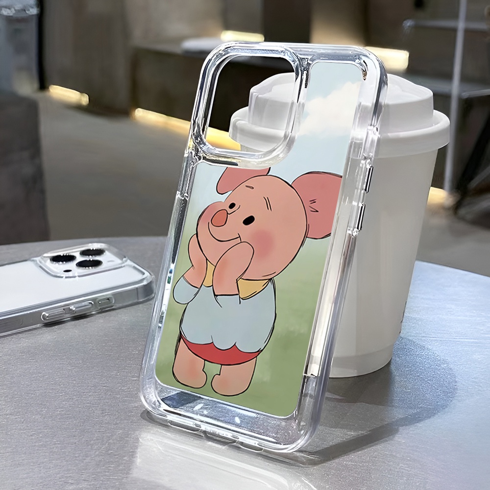Ốp Điện Thoại Hình Winnie the Pooh Cho iphone 14ProMax 14Plus 13 11 12 7Plus X XR XS Max