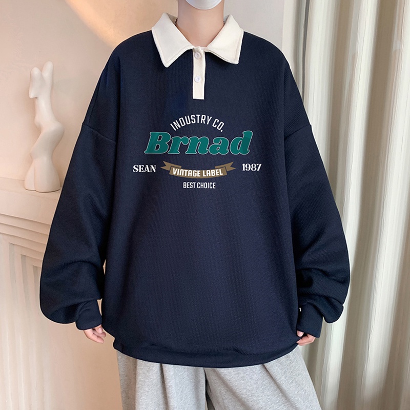 Áo Sweater Polo Nỉ Nam Nữ Unisex Dài Tay Form Rộng Phong Cách Trẻ Trung Thời Trang Zenkonu TOP NAM 245V1