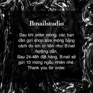 Nailbox 05 - Mẫu nailbox thiết kế B:nailstudio