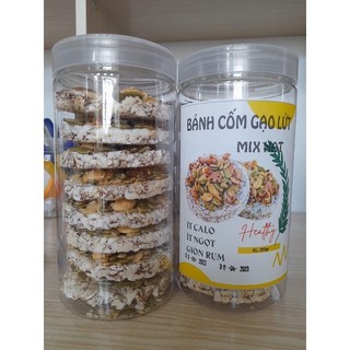 Bánh Nổ Gạo Lứt Mix hạt dinh dưỡng- ăn kiêng, thực dưỡng