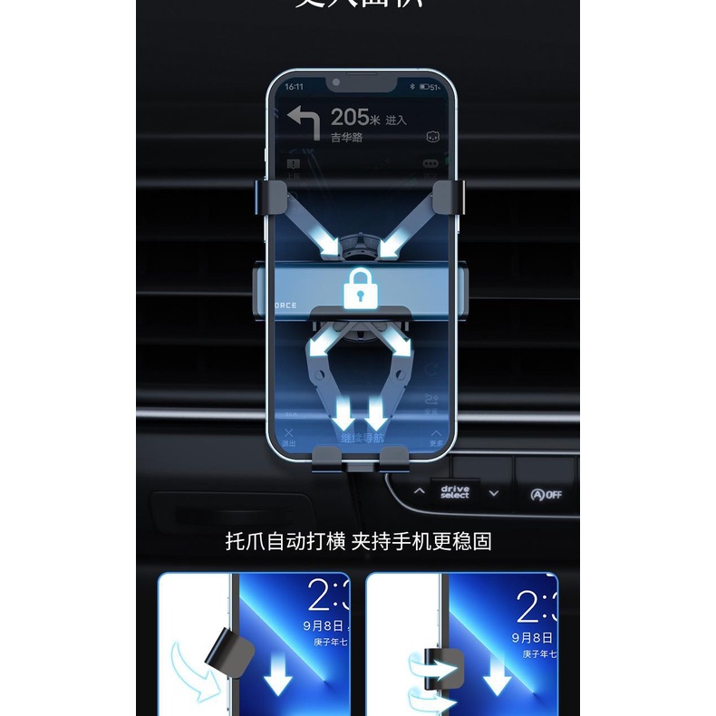 Giá Đỡ Điện Thoại Di Động Trong Xe Hơi Mới