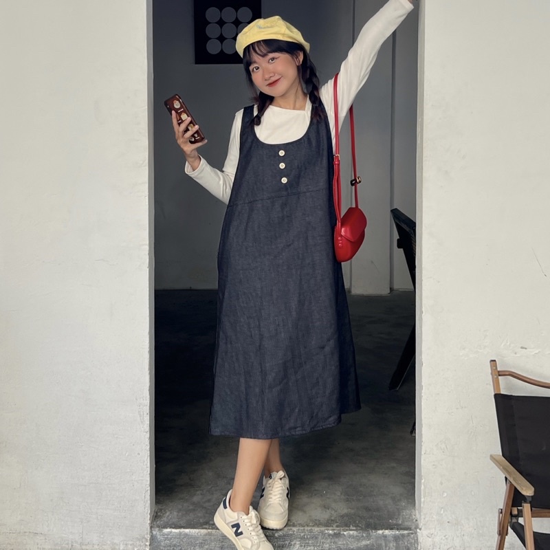 Yếm Denim Nuut