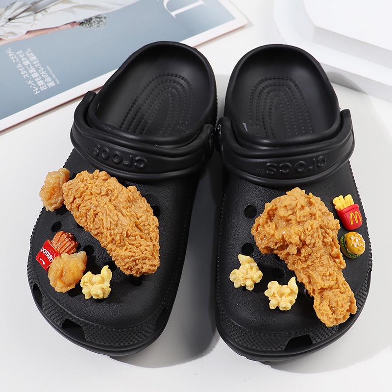 Huy Hiệu Hình Đôi Cánh Gà Chiên Bằng Resin Cứng