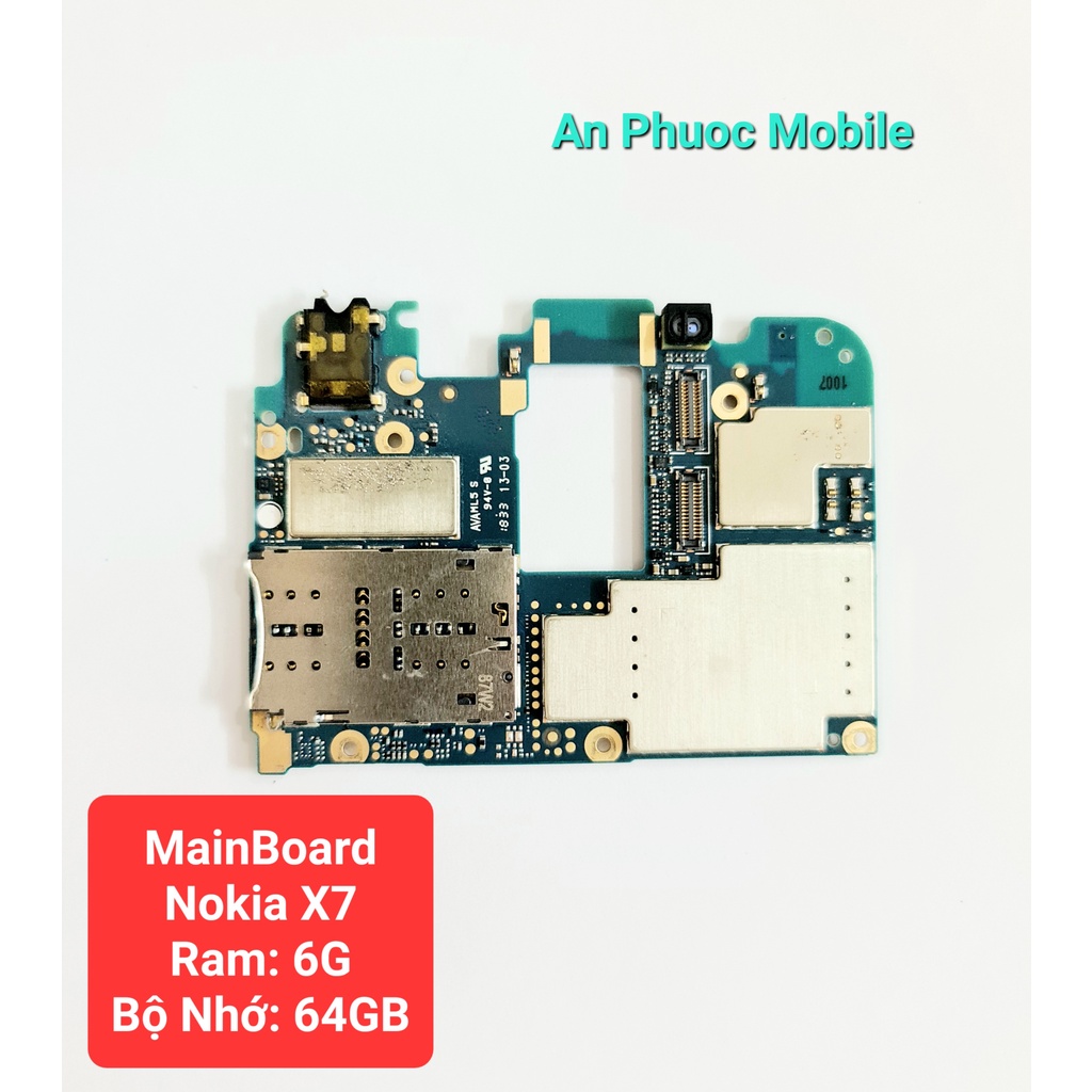 Main Nokia X7 TA - 1131 Ram 6G/64GB Zin Bóc Máy - Bo Mạch Mainboard Nokia X7 TA - 1131 64GB Full Chức Năng"