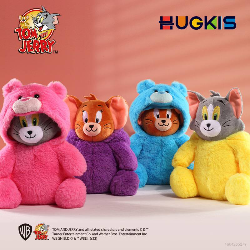 Thú Nhồi Bông Tom Và Jerry 30cm Cho Bé Hóa Trang
