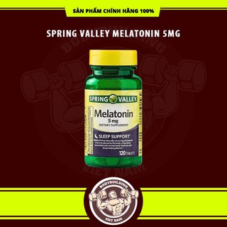 Spring valley melatonin 5mg – 120 viên hỗ trợ giấc ngủ