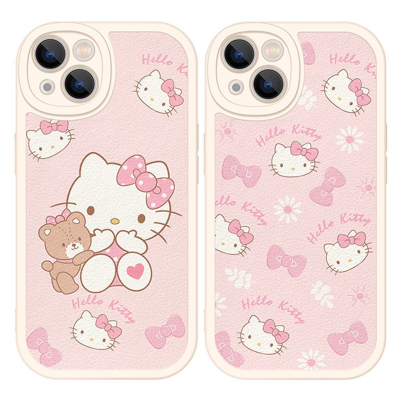 Ốp Điện Thoại Silicon Mềm Chống Sốc Hình kuromi Melody HELLO KITTY Cho IPhone 14 12 PRO 12 mini 11 13 PRO Max Xs Max XR 6 7 8 Plus