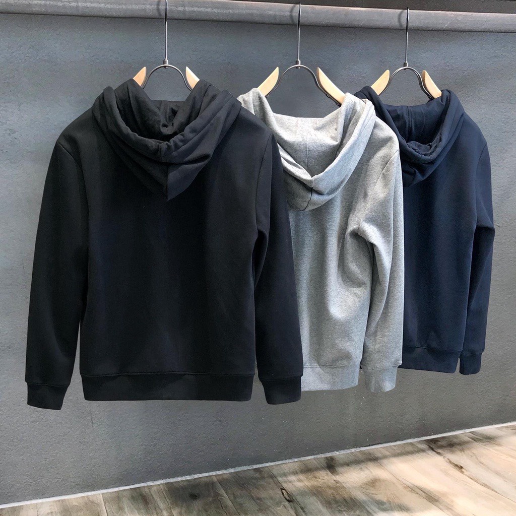 Áo hoodie khóa zip unisex - hoodie dây kéo form rộng nhiều màu M L XL 2XL 40kg - 85k