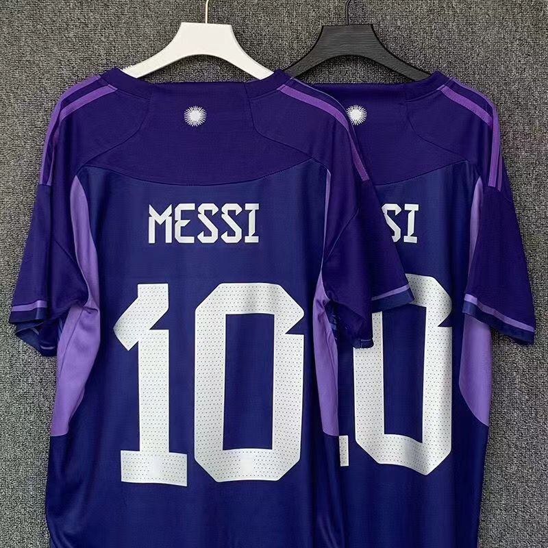Áo Bóng Đá Tay Dài Màu Tím Số 22-23 Argentina