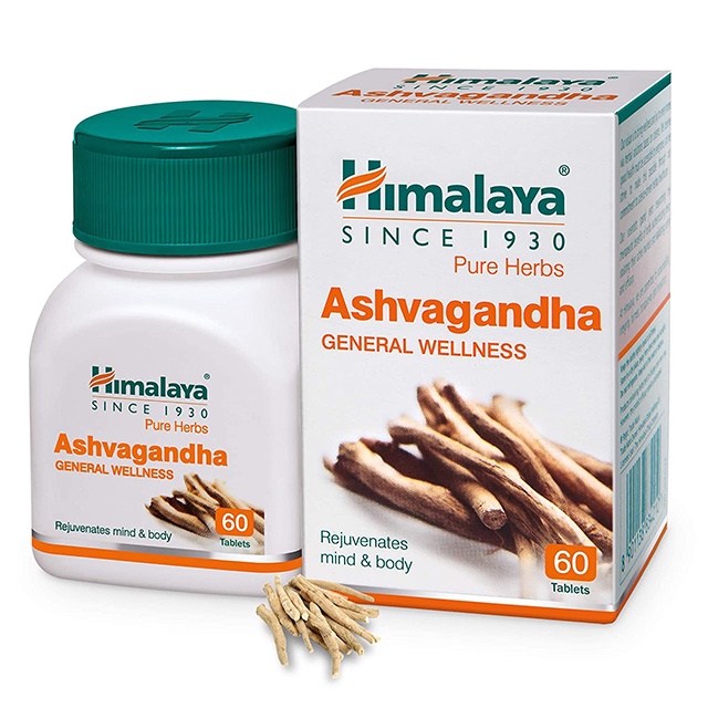 Viên Sâm Ấn Himalaya Ashwagandha 60 Viên