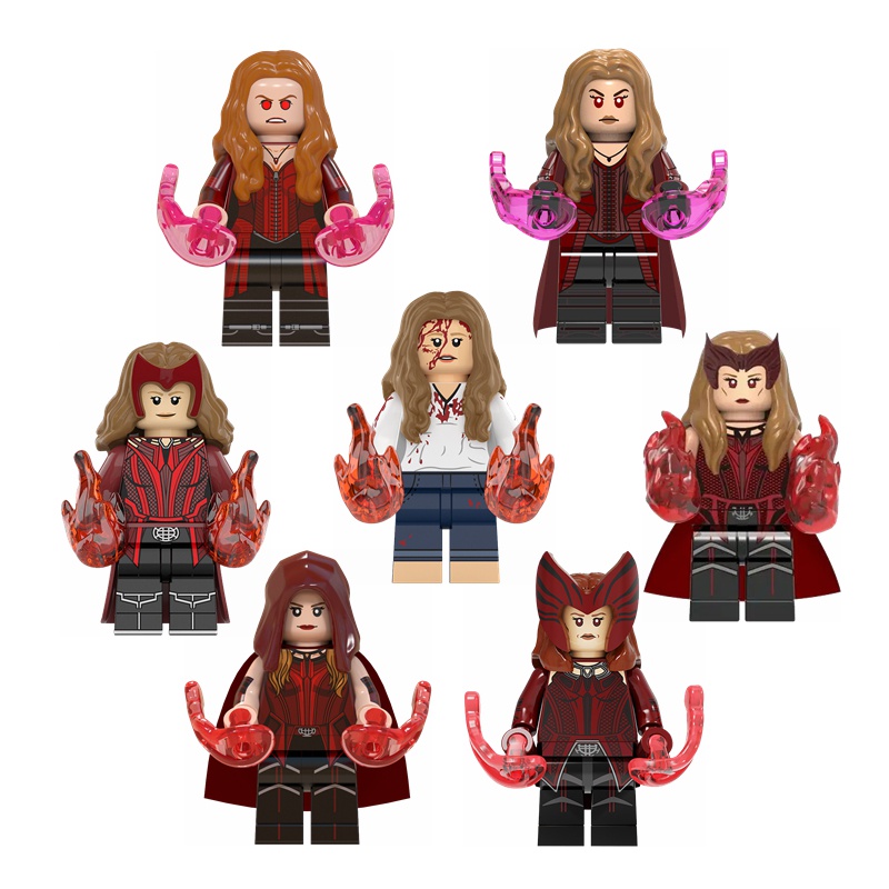 Đồ Chơi Mô Hình Nhân Vật Wanda Mephisto Marvel Dùng Làm Quà Tặng Sinh Nhật Cho Bé DIY