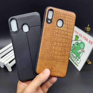 [Ảnh Thật] Ốp Lưng Samsung M20 Dẻo Vân Giả Da