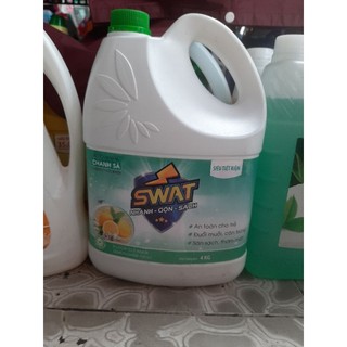 Nước lau sàn swat chanh sả 4kg