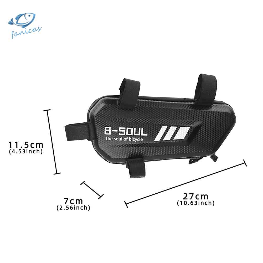 FANIC Electric Scooter Hanging Hard Shell Bag Waterproof Motorcycle Frame Package