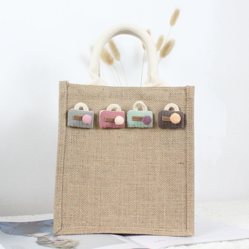 Túi Xách Vải Cotton Lanh Thiết Kế Sáng Tạo Thời Trang Cho Nữ