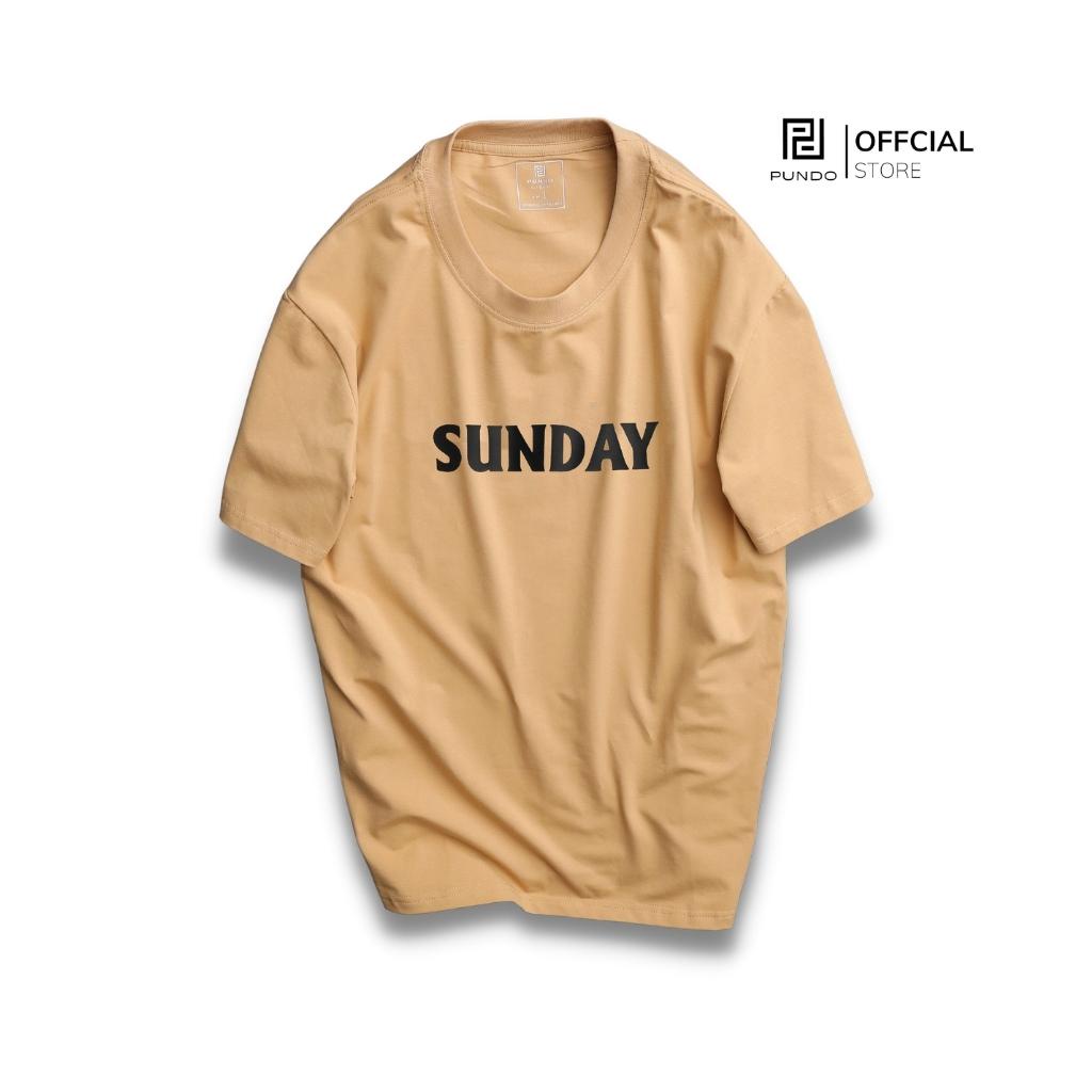 Áo thun PUNDO unisex tay lỡ áo phông ullzang size đến 95kg ATPD85