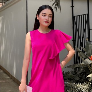 Đầm bèo dáng suông bèo lệch g.mac 0420dajepi